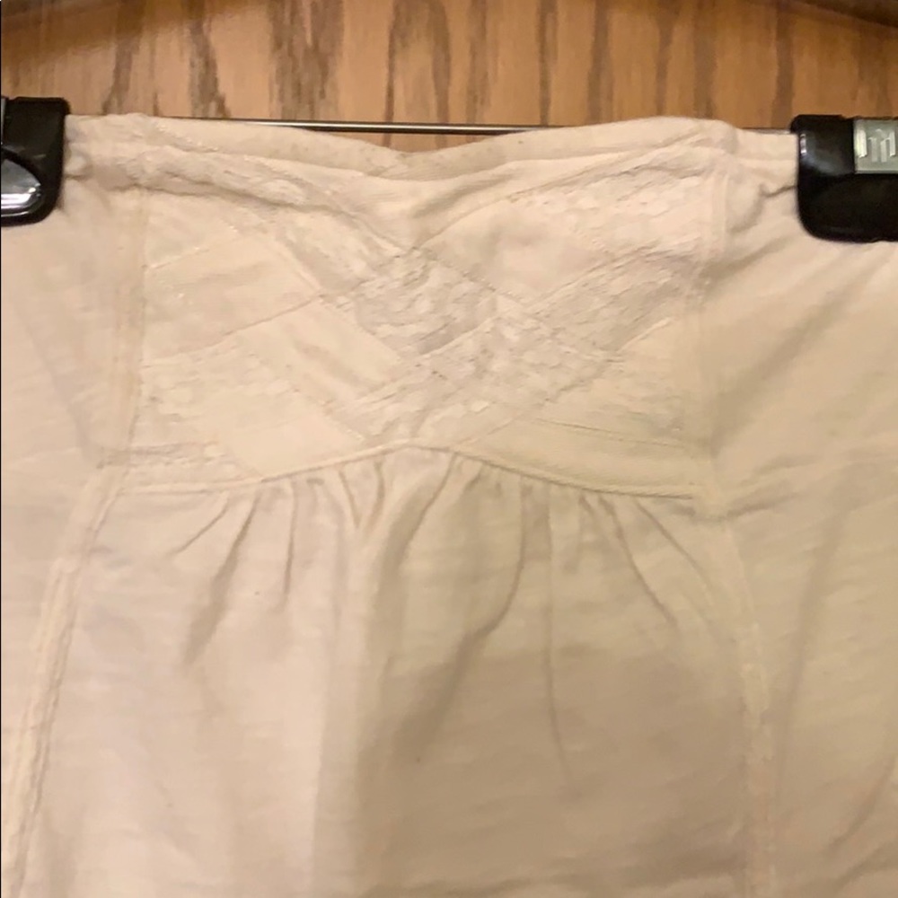 American Eagle Outfitters l Strapless, white top. - Picture 3 of 3